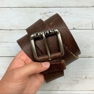 Levi's Brown Genuine Leather Soft Belt